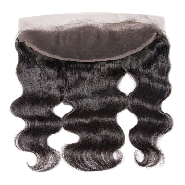 Body Wave Raw Indian Virgin Hair Bundles With Frontal