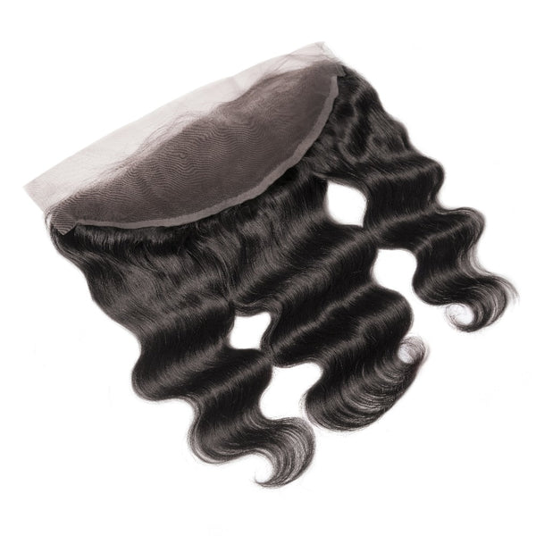 Body Wave Raw Indian Virgin Hair Bundles With Frontal