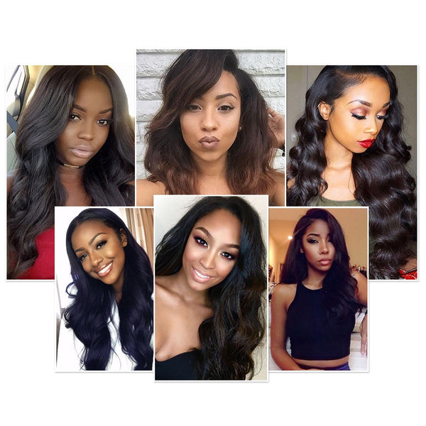 360 Lace Frontal Remy Body Wave Pre Plucked With Baby Hair Wig